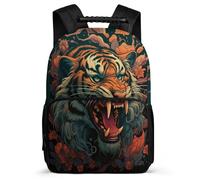 TPISLI Zaino Tiger Da Donna E Uomo, Zaini Scolastici, Zaino Animal Theme Per Ragazzi Quinta Elementare Adolescenti Unisex, Moderno, Zaini Per La Scuola Il Tempo Libero
