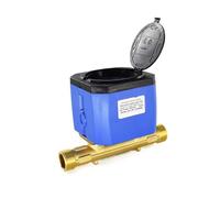 TPKMVGAP Contatore dell'Acqua Alimentato a Batteria DN15 DN20 DN25 DN32 DN40 contatore Digitale del Flusso d'Acqua IP68 Connessione filettata Impermeabile(DN32)