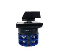 TPKMVGAP Selettore di Controllo del Circuito di Alimentazione 32A 660V Commutatore a Due Poli Contatto in Argento Personalizza Interruttore a camme Rotante YMW26 LW28 LW26-32/2(off-ON)