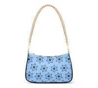 tplaotee Blue Star Of David trendy catena donna cross body borse borse a mano per le donne per adulti