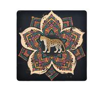 tplaotee Boho Mandala fiori leopardo colorato autoadesivo borsa cosmetica panno portatile trucco organizzatore avvolgere fotocamera lente panno involucro organizzatore cosmetico per viaggio dimensioni