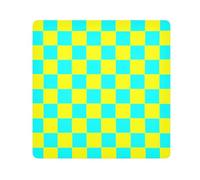 tplaotee Buffalo plaid check giallo ciano Magico Trucco Titolari Panno Make Up Organizzatori Avvolgere Lente Fotocamera Panno Wrapper Trucco Per Le Donne Dimensioni 55,1 x 55,1 cm