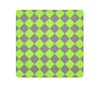 tplaotee Buffalo plaid grigio giallo verde Portatile Trucco Custodia Da Viaggio Panno Organizzatore Cosmetico Avvolgere Obiettivo Della Macchina Fotografica Panno Wrapper Trucco Per Le Donne