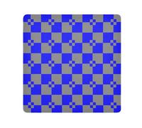 tplaotee Buffalo plaid viola grigio Magic Travel Cosmetic Bag Panno Organizzatore Wrap Camera Lens Panno Wrapper Organizzatore Borse Per Le Donne Dimensioni 55,1 x 55,1 cm