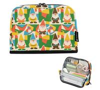 tplaotee Cartoon Carino Colorato Nani Matita Dell'organizzatore Grande Capacità Penna Caso Organizzatore Con Cerniera Scatola Organizzatore per Le Donne Forniture scolastiche estuche para colores