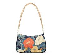 tplaotee Colorful Waterlily borse a tracolla alla moda catena per le donne borsa per le donne per adulti