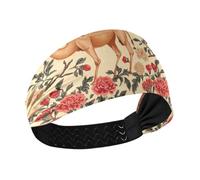 tplaotee Garofano Camel Antiscivolo? Fascia elastica per il sudore da donna, per ciclismo, ciclismo, calcio make up