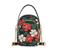 tplaotee Geranium Etnica Art Cartoon Style trendy borse a tracolla per le donne alla moda con multi tasche borsa per le donne per la moglie