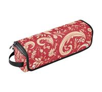 tplaotee Hot Hair Tools Borsa da viaggio con tappetino resistente al calore impermeabile ferro arricciacapelli custodia da viaggio per strumenti caldi ferro arricciacapelli ferro piatto volumizzatore