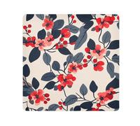 tplaotee Hypericum - Trousse da viaggio per trucchi, stile country, autoadesiva, ideale per la pulizia di obiettivi della fotocamera, per donne, dimensioni 55 x 55 cm