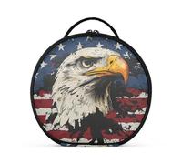 tplaotee Nazionale Vietnam Guerra Veterani guerra uccello cosmetico Bag verticale autoportante grande trucco borse per le donne con divisori regolabili 11 IN