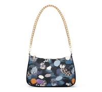 tplaotee Nero Digital Art Leopard Print trendy catena borsa a tracolla per le donne borsa a mano per le madri