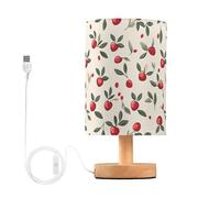 tplaotee Olive Vintage Valentine Comodino Lampada da Lettura Corridoio Luce di Notte per Vetro Lampada da Tavolo per Studio con Porta USB lampara de mesa Elegantes