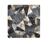 tplaotee pietre di marmo stile geometrico adesivo magico cosmetici sacchetti panno organizzatore di viaggio avvolgere fotocamera lente panno involucro per organizzazione dimensioni 55,1 x 55,1 cm