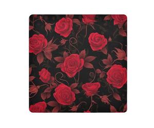 tplaotee Red rose Gothic Magic Sticker Cosmetic Bag Panno Cosmetico Borsa Da Viaggio Organizzatore Wrap Camera Lens Panno Wrapper Trucco Per Le Donne Dimensioni 55,1 x 55,1 cm