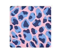 tplaotee Rosa chiaro blu leopardo stampa Magia Autoadesivo Make Up Bag Panno Portatile Trucco Organizzatore Wrap Camera Lens Panno Wrapper Trucco Per Le Donne Dimensioni 55,1 x 55,1 cm