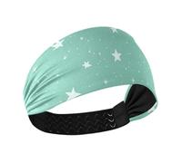 tplaotee Sky and Stars - Fasce elastiche da donna anti-umidità, per corsa, corsa, trekking, make up
