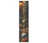 tplaotee Space Planet Grip Tape per skateboard con design Grippy Scooter Griptape Grippy Cruiser Board, 83 × 22,9 cm