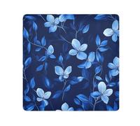 tplaotee Sweet Callistephus fiori Royal Blue Magic Travel Cosmetic Bag Panno Organizzatore di Viaggio Wrap Camera Lens Panno Wrapper Organizer Borse Per Le Donne Dimensioni 55,1 x 55,1 cm