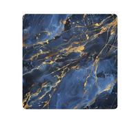 tplaotee Texture di marmo naturale di lusso blu navy colore oro magico autoadesivo borsa cosmetica panno borsa trucco organizzatore avvolgere fotocamera lente panno involucro organizzatore borse per