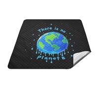 tplaotee There Is No Planet B Dripping Paint Art Coperte da picnic impermeabili grande portatile Party Garden Mat per Outdoorsy Donne Regali di Primavera mat para picnic