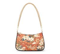 tplaotee Vintage Lily Flowers Orange Japanese Woodblock Prints catena alla moda croce corpo zaino borse a mano per le donne per la moglie