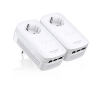 TP-Link TL-PA8030P KIT adattatore di rete PowerLine 1200 Mbit/s Collegamento ethernet LAN Bianco 2 pz