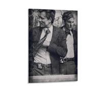 TPLLPK Poster decorativo da parete con True Detective su tela, stampa moderna, per camera da letto, 30 x 45 cm