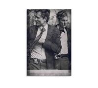 TPLLPK Poster decorativo da parete con True Detective su tela, stampa moderna, per camera da letto, 30 x 45 cm
