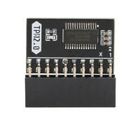 TPM 2.0 Encryption Security Module 20Pin 2 10P Standalone Crypto Processor TPM 2.0 Module for Win11 for Gigabyte for ASUS