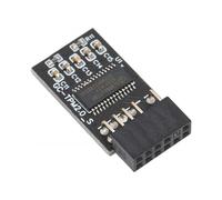 Tpm 2.0 Encryption Security Module for Gigabyte 12pin Lpc Interface High Remote Card, 12 Pin Compatible with Lcp Spi Tpm2.0 Pin Motherboards, Tpm Pcb