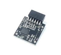 TPM 2.0 LPC SPI 12 Pin 1 con Infineon SLB9670 Aggiornamento Windows 11 per Scheda madre per MSI per B550 Gaming WIFI/B650 Gaming PLUS/B650M Gaming Plus WIFI/B550-A PRO/B650M Bomber WiFi