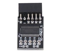 Tpm 2.0 Module 12Pin SPI Tpm 2.0 Module Adapter, Tpm 2.0 per B450m Encryption Security Module con Processore Crittografico per la Sicurezza del Computer