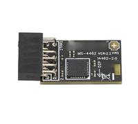 TPM20 Module Tpm Spi 12perno Encryption Security Module con Slb 9672 per | TPM2.0 Security Module per Msi Motherboards,21.5mm,Compatibile A520 B550,Encryption Key,Standalone Encryption