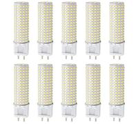 TPMAFF Lampadine LED G12, Lampadina G12 Bi-Pin Base Corn, 10 Watt 1500LM, 15 Watt 2200LM, 20 Watt 3000LM, 3000K 4000K 6000K AC Non dimmerabile 85V~265V (Confezione da 10)