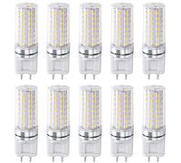 TPMAFF Lampadine LED G12, Lampadina G12 Bi-Pin Base Corn, 10 Watt 1500LM, 15 Watt 2200LM, 20 Watt 3000LM, 3000K 4000K 6000K AC Non dimmerabile 85V~265V (Confezione da 10)