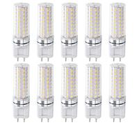 TPMAFF Lampadine LED G12, Lampadina G12 Bi-Pin Base Corn, 10 Watt 1500LM, 15 Watt 2200LM, 20 Watt 3000LM, 3000K 4000K 6000K AC Non dimmerabile 85V~265V (Confezione da 10)
