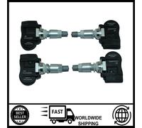 TPMS Pressione Pneumatico Valvola Sensore x4 Per Jeep Cherokee, Wrangler, Dodge