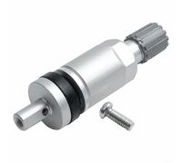 TPMS - Stelo della valvola per sensore di monitoraggio della pressione dei pneumatici, valvole per pneumatici tubeless, confezione da 2, steli valvola in alluminio con alta tenuta d'aria, compatibile