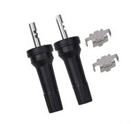 TPMS - Valvola con sensore di pressione dei pneumatici, 2 pezzi, 11,5 mm, nucleo in gomma e rame puro, ricambio per manutenzione ruote auto e moto, 2 pezzi