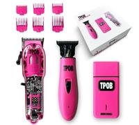 TPOB Candy Pack - Tagliacapelli/rasoio professionale, silenzioso, lame coniche in metallo modellato