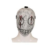 TPone Dead by Daylight Legion Frank Maschera Cosplay Props Halloween Spaventoso Sorriso (Grigio)