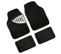 Lampa Tappeti universali Exus S_0290_25114 in moquette 4 pezzi antiscivolo lavabili neri - Auto/Moto