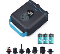 TPS260 Pompa SUP Ricaricabile, 20PSI Elettrica Con Auto-Off, Gonfiaggio & Sgonfi
