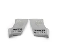 TPSOBRU Griglia Ventilazione Auto per Benz Classe E W210 1995-2002 E320 E430 E55 LHD Auto Aria Condizionata Sinistra Destra Griglia Altoparlante Copertura Griglia Presa Aria(Gray L And R)