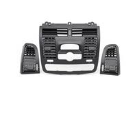 TPSOBRU Griglia Ventilazione Auto per Benz per Vito per Viano W636 Interno Auto Sinistro Destro Centrale Centrale Griglia Sfiato AC Pannello Copertura Uscita Aria Griglia Presa Aria(B Set)