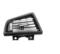 TPSOBRU Griglia Ventilazione Auto per BMW Serie 5 F10 F18 520i Griglia Ventilazione Anteriore Sinistra Centrale Destra Cromata ABS Pannello Uscita Aria Condizionata Griglia Presa Aria(LHD-Left)