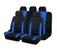TPSOBRU Per Jeep Per Grand Per Cherokee Per WK2 Accessori Per Auto Protezione Per Sedili Set Completo Universale Coprisedili Auto Coprisedili Auto(Blue)