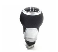 TPSOBRU Universale Auto Gear Testa Pomello Per A4 S4 B8 8K A5 8T Q5 8R S Line 2007-2015 Pomello Cambio Manuale 5/6 Velocità Leva Braccio Comando Penna Cuffia Custodia(Silver R123456)