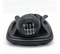 TPSOBRU Universale Auto Gear Testa Pomello Per Per Golf 4 IV MK4 GTI R32 Per Bora Per Jetta 1999-2004 5/6 Velocità 12Mm Pomello Leva Cambio Cuffia Collare(B0160)